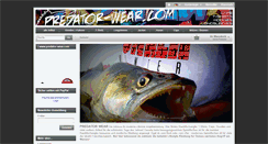 Desktop Screenshot of predator-wear.com